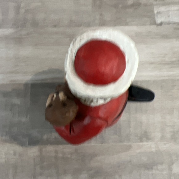 Santa Bear & Honeypot figurine by Midwest Importers Cannon Falls 5 3/8" - Picture 6 of 7